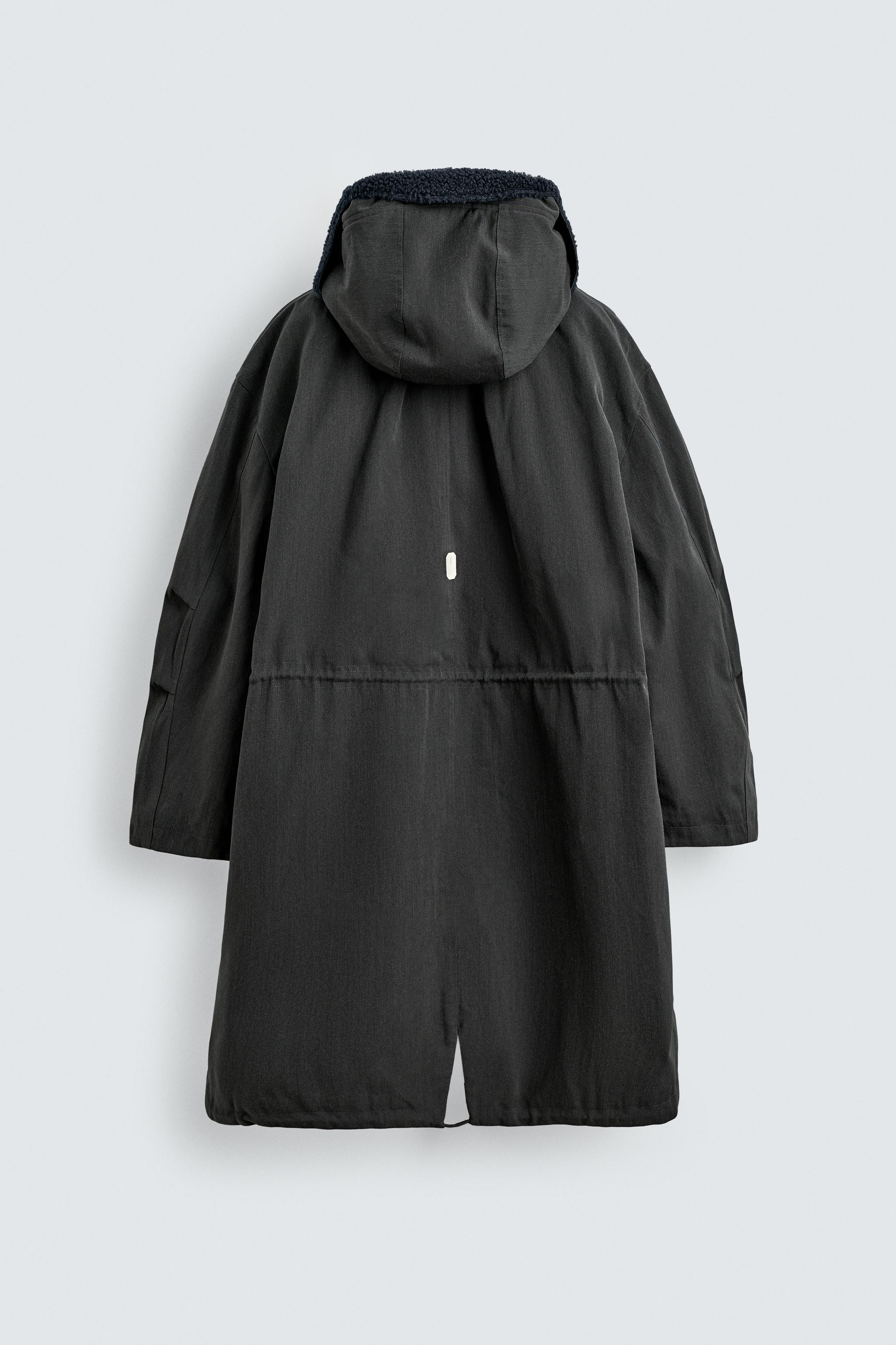 OVERSIZED FIT HOODIE PARKA X SR_A